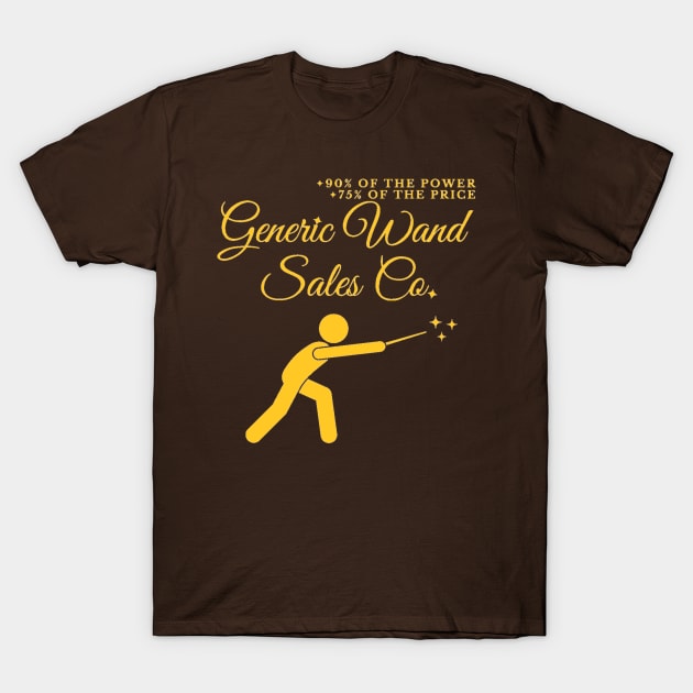 Generic Wand Sales Co - Apparel T-Shirt by The Podcast That 